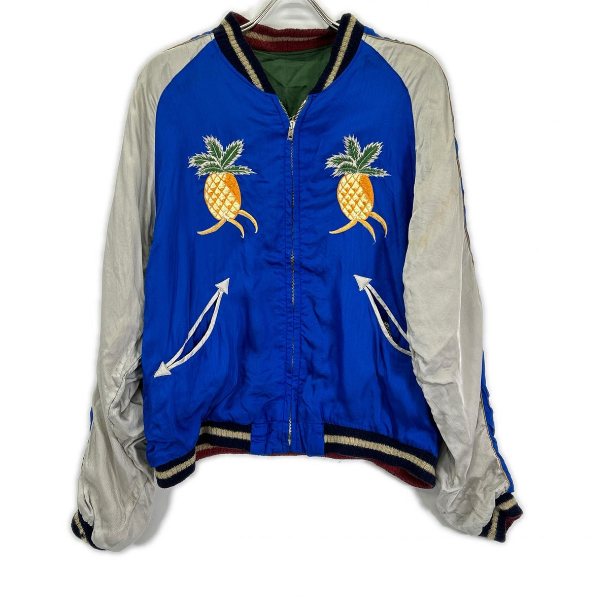 TAILOR TOYO Special Edition Reversible Sukajan Blue Jacket