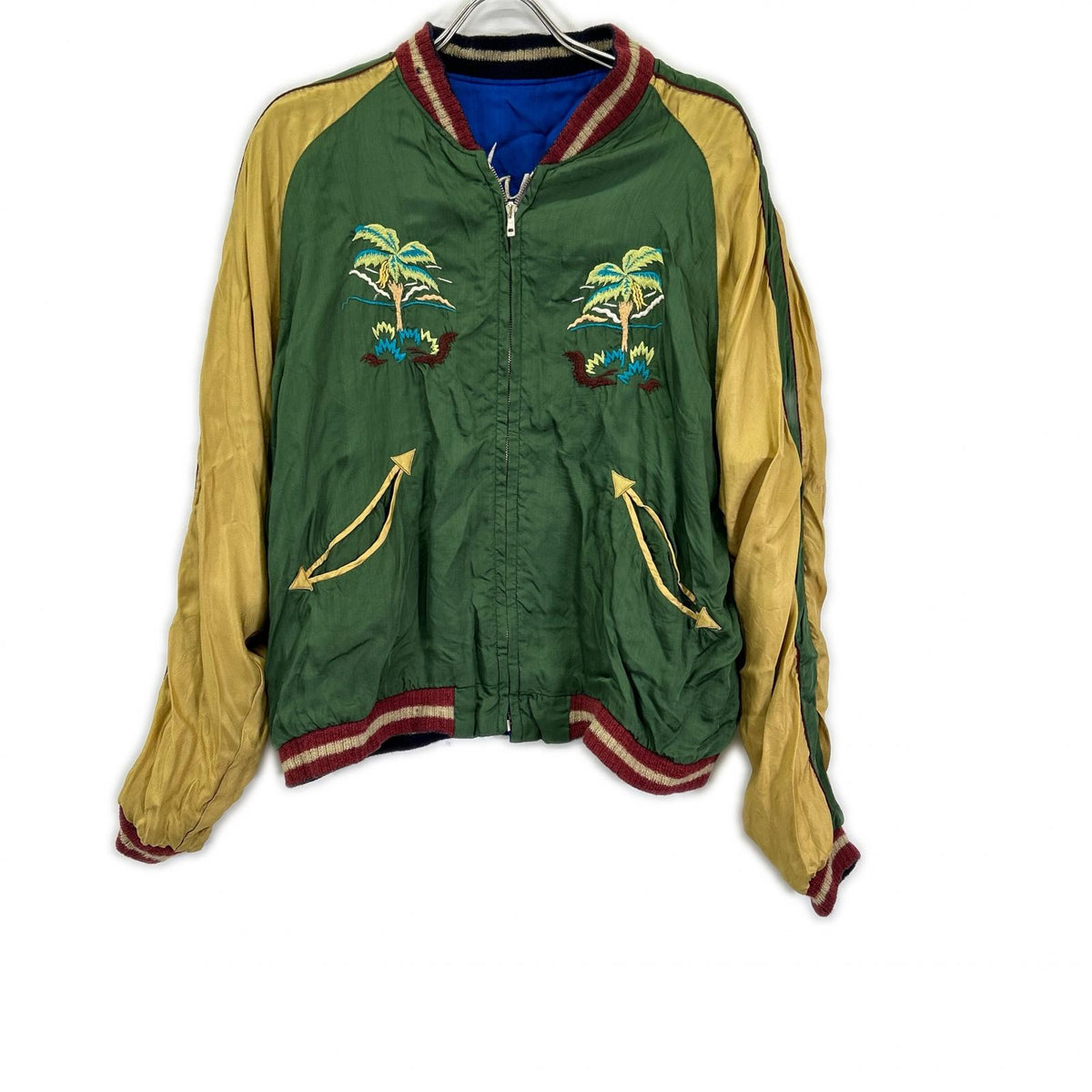 TAILOR TOYO Special Edition Reversible Sukajan Blue Jacket