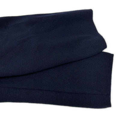 LARDINI IVLJM56 Navy Knit Wool Jacket Size XXXL