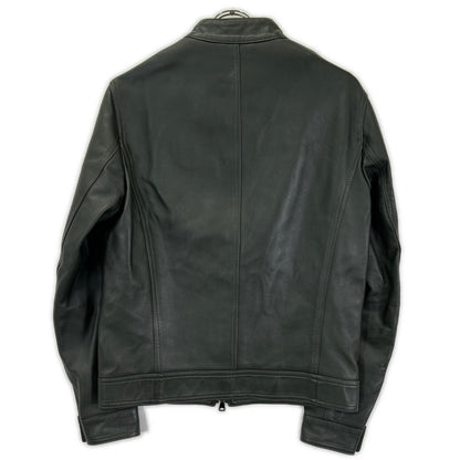 EMMETI Green JURI Lambskin Rider's Jacket Size 46