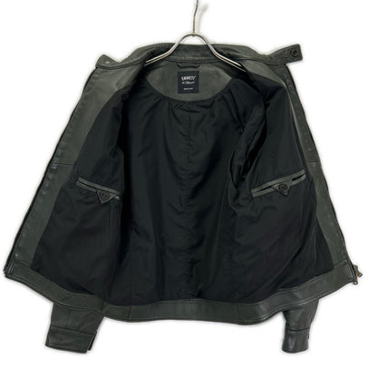 EMMETI Green JURI Lambskin Rider's Jacket Size 46