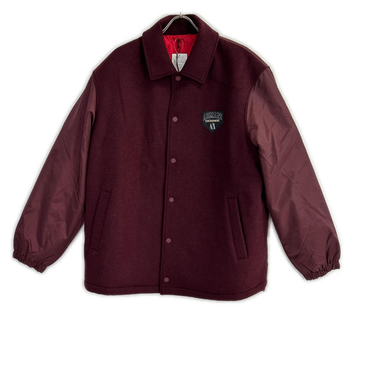 ARMANI EXCHANGE 6RZB26 Logo Patch Jacket Bordeaux Size L