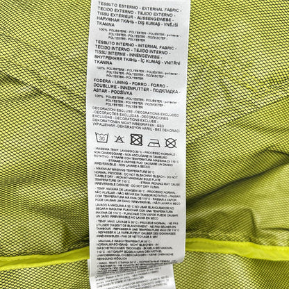 ARMANI EXCHANGE Fluorescent Green Nylon Zip Jacket Size L