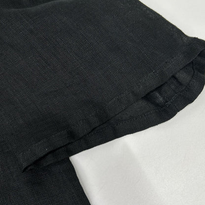 EMPORIOARMANI Black Eagle Embroidered Sleeve Shirt Size 38