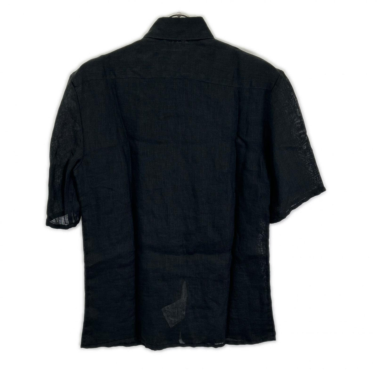 EMPORIOARMANI Black Eagle Embroidered Sleeve Shirt Size 38