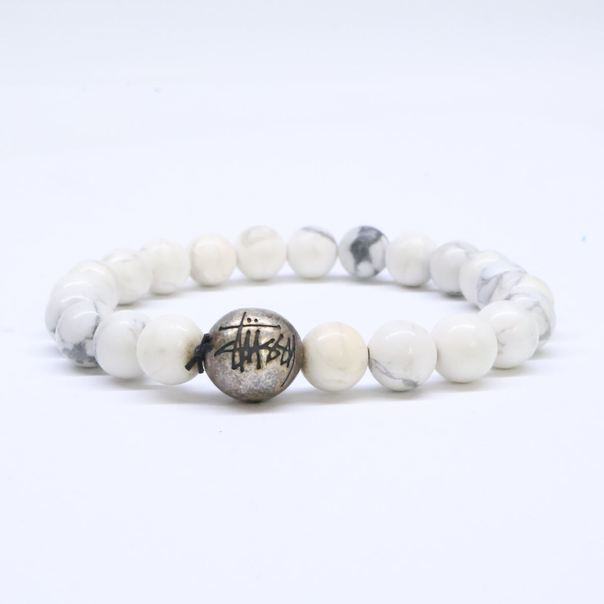 Stussy Stüssy x JAM HOME MADE Howlite Bracelet White