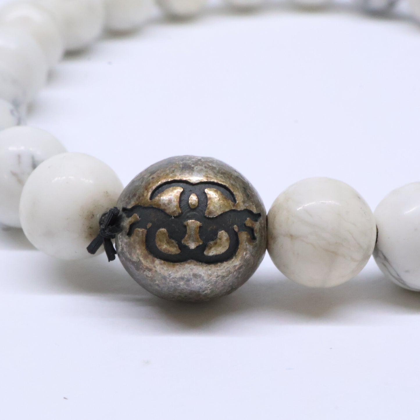 Stussy Stüssy x JAM HOME MADE Howlite Bracelet White