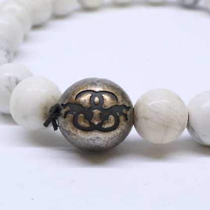 Stussy Stüssy x JAM HOME MADE Howlite Bracelet White