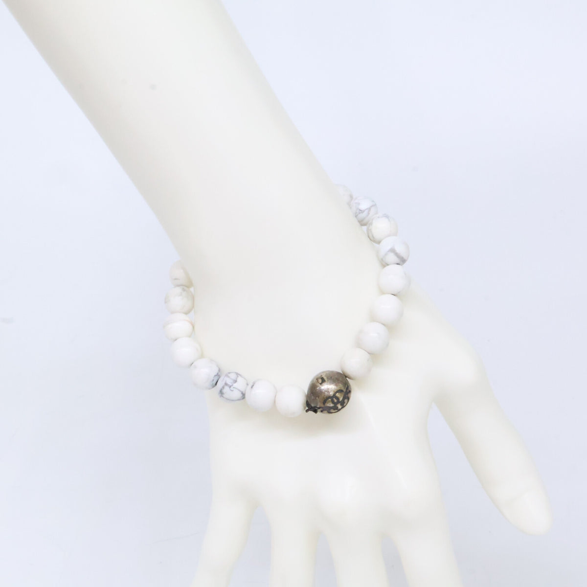 Stussy Stüssy x JAM HOME MADE Howlite Bracelet White