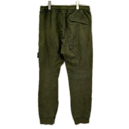 STONE ISLAND Khaki Cotton Sweatpants Size 32