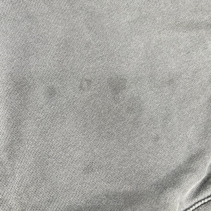 Palm Angels Grey Logo Cotton Sweatshirt Size XL
