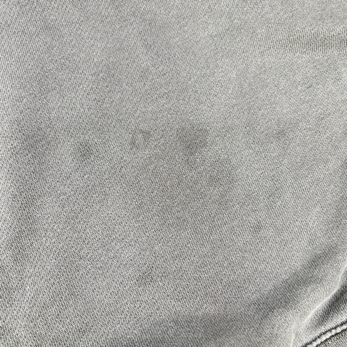 Palm Angels Grey Logo Cotton Sweatshirt Size XL