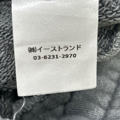 Palm Angels Gray Cotton Logo Sweatpants Sweatshirt Size XS