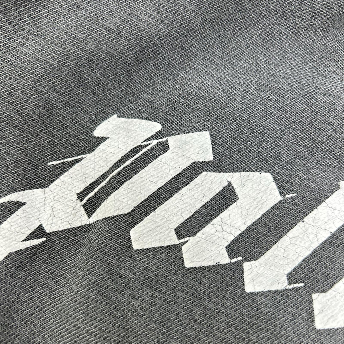 Palm Angels Gray Cotton Logo Sweatpants Sweatshirt Size XS
