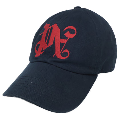 Palm Angels F24FAB004 Black Monogram Logo Cap Size O/S