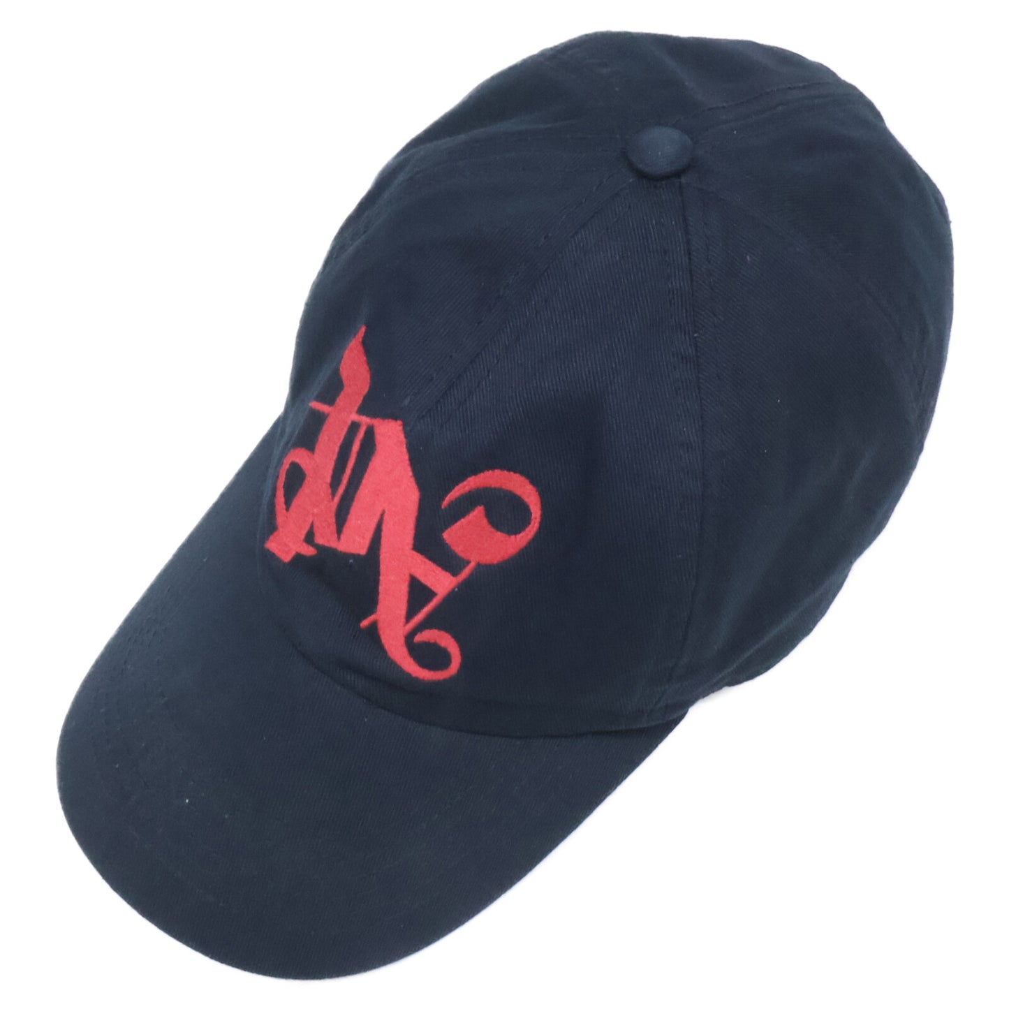 Palm Angels F24FAB004 Black Monogram Logo Cap Size O/S