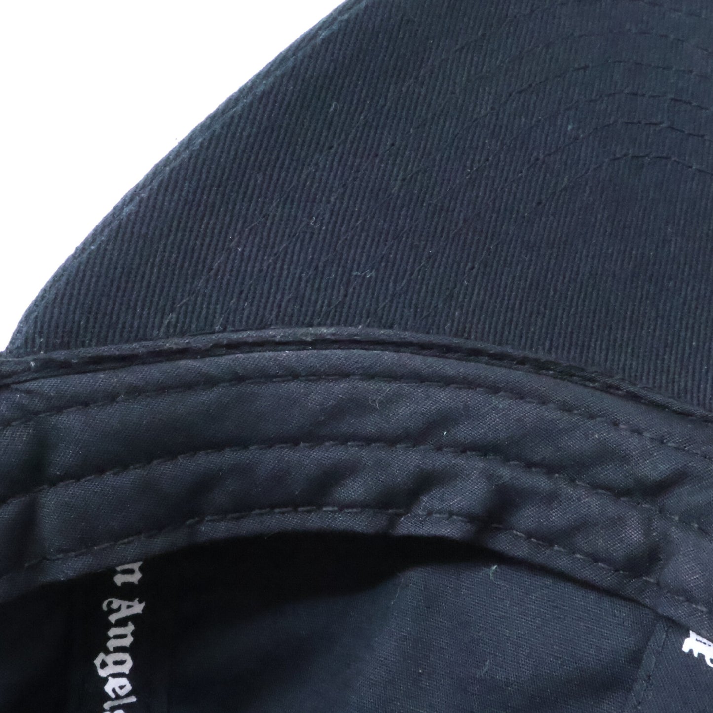 Palm Angels F24FAB004 Black Monogram Logo Cap Size O/S