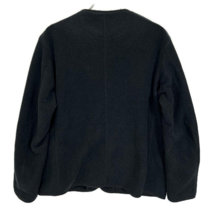DANTON JD8939 Black Polyester Fleece Cardigan Size 42