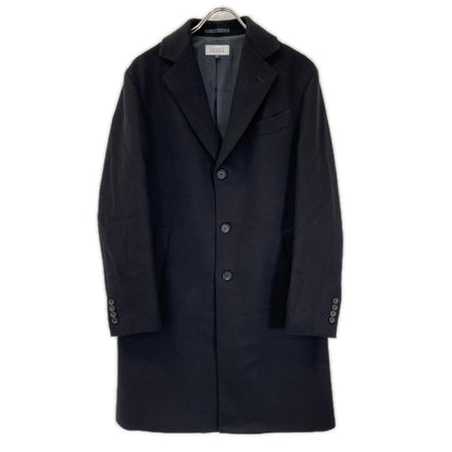 BARNEYSNEWYORK Black 100% Cashmere Chesterfield Coat Size 46