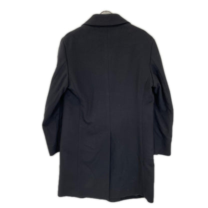 BARNEYSNEWYORK Black 100% Cashmere Chesterfield Coat Size 46