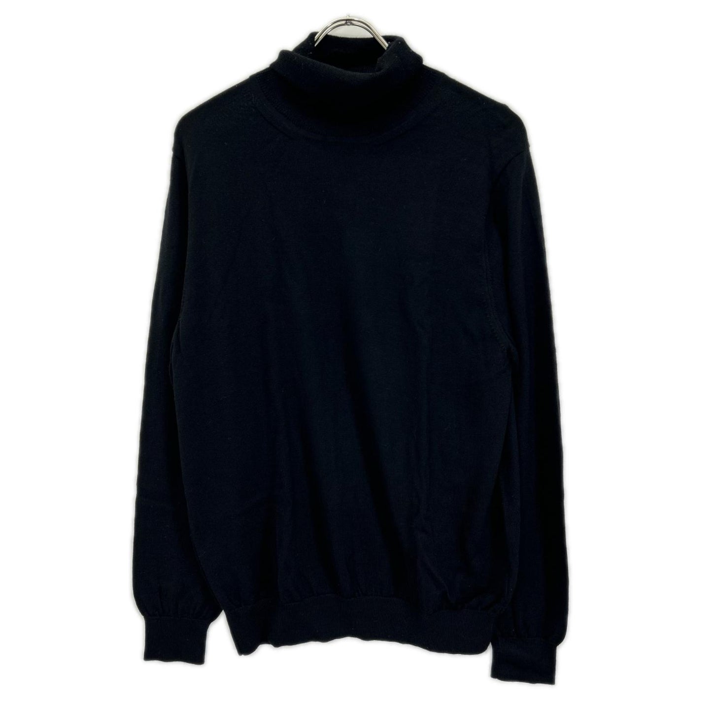 BARNEYSNEWYORK Black Wool Turtleneck Knit