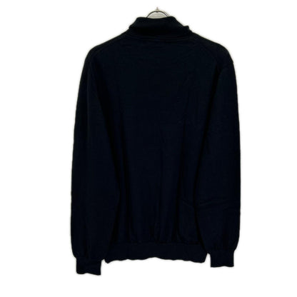 BARNEYSNEWYORK Black Wool Turtleneck Knit