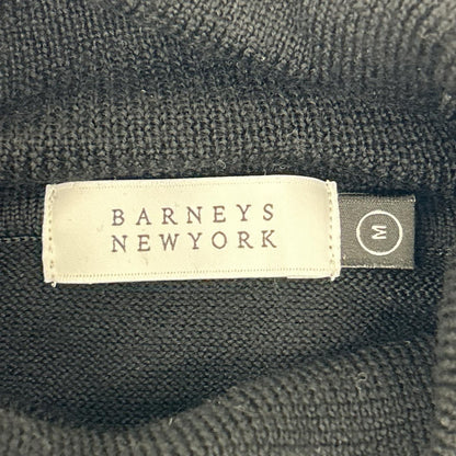 BARNEYSNEWYORK Black Wool Turtleneck Knit