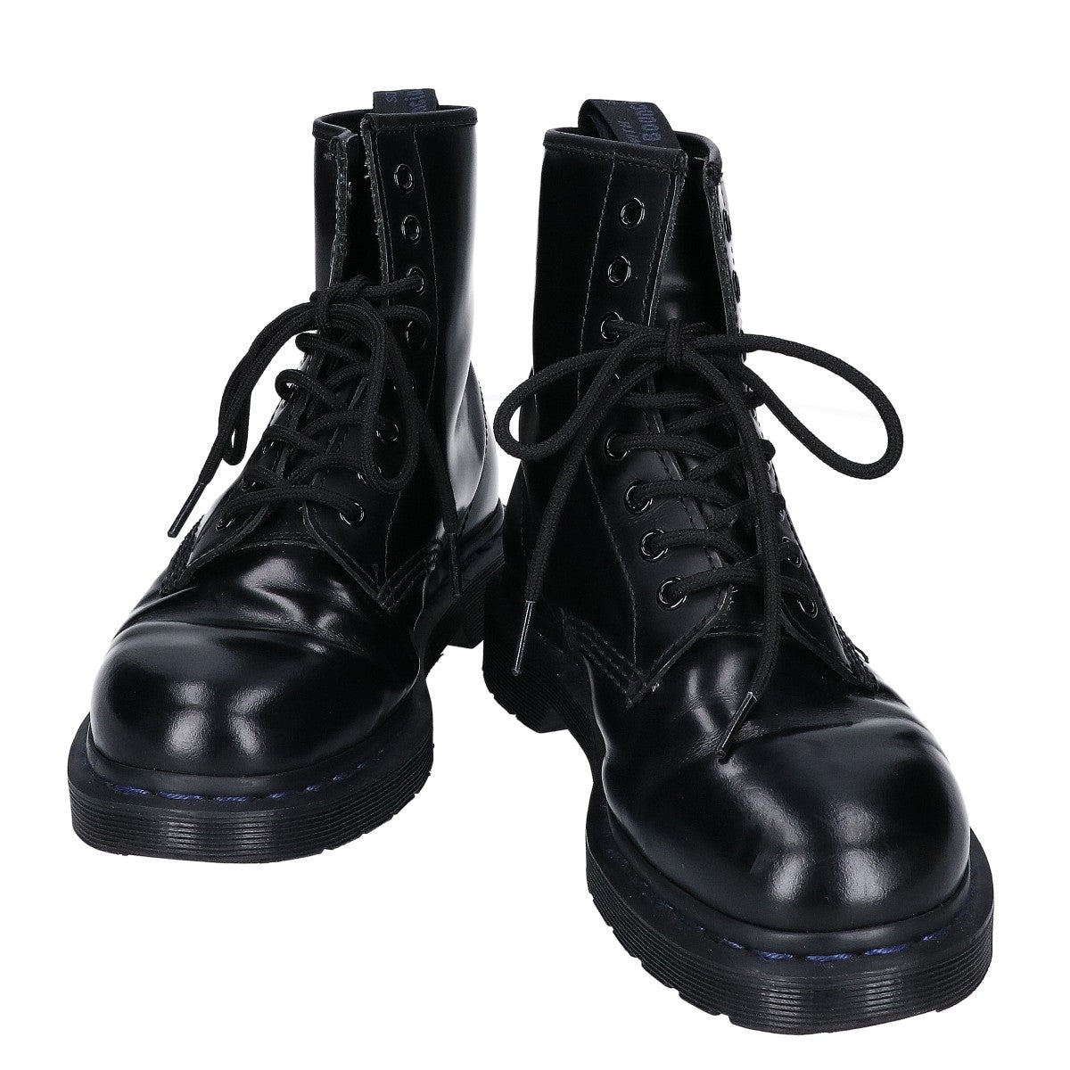 Dr.Martens 1460 Blue Stitch 8-Eye Leather Boots Size 6
