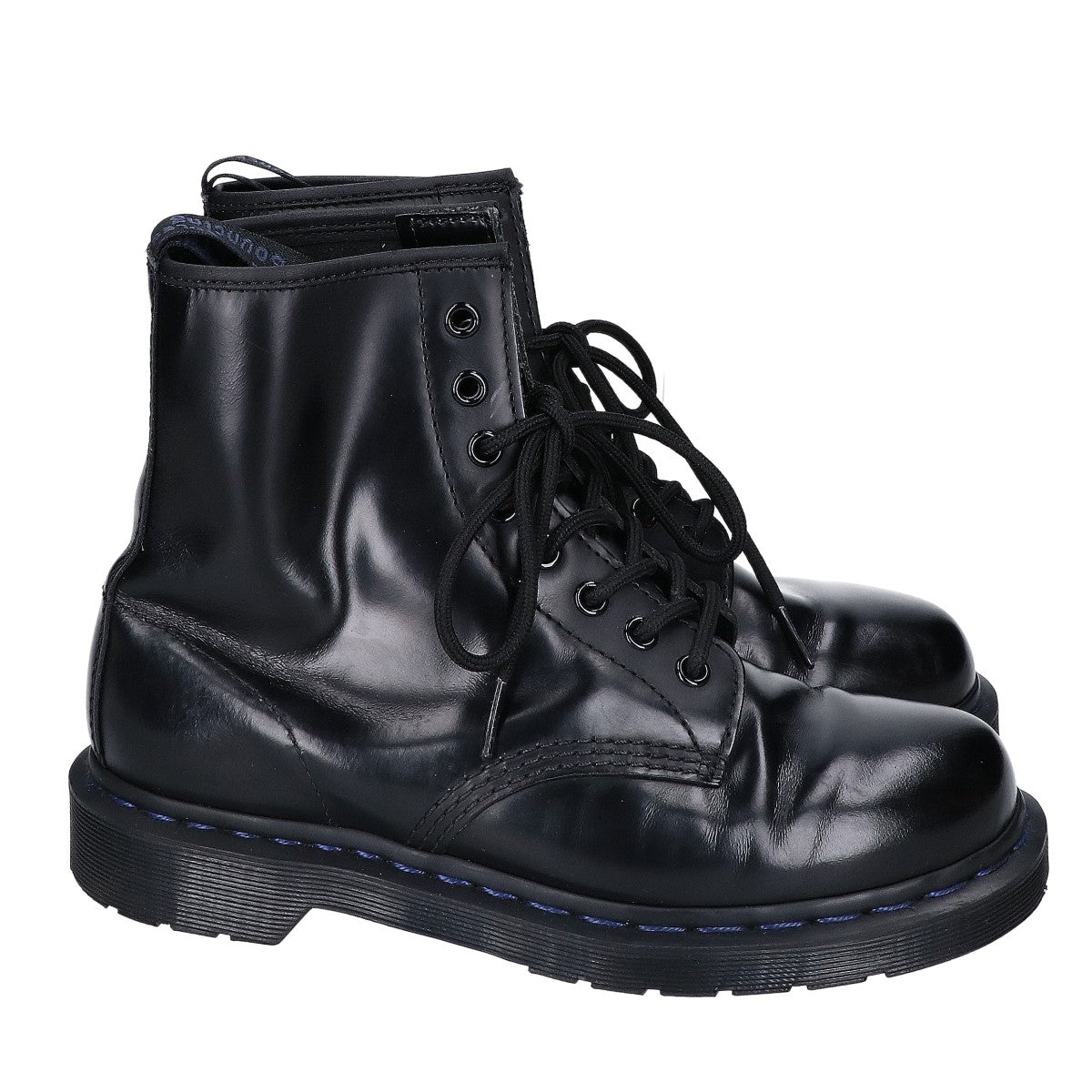 Dr.Martens 1460 Blue Stitch 8-Eye Leather Boots Size 6