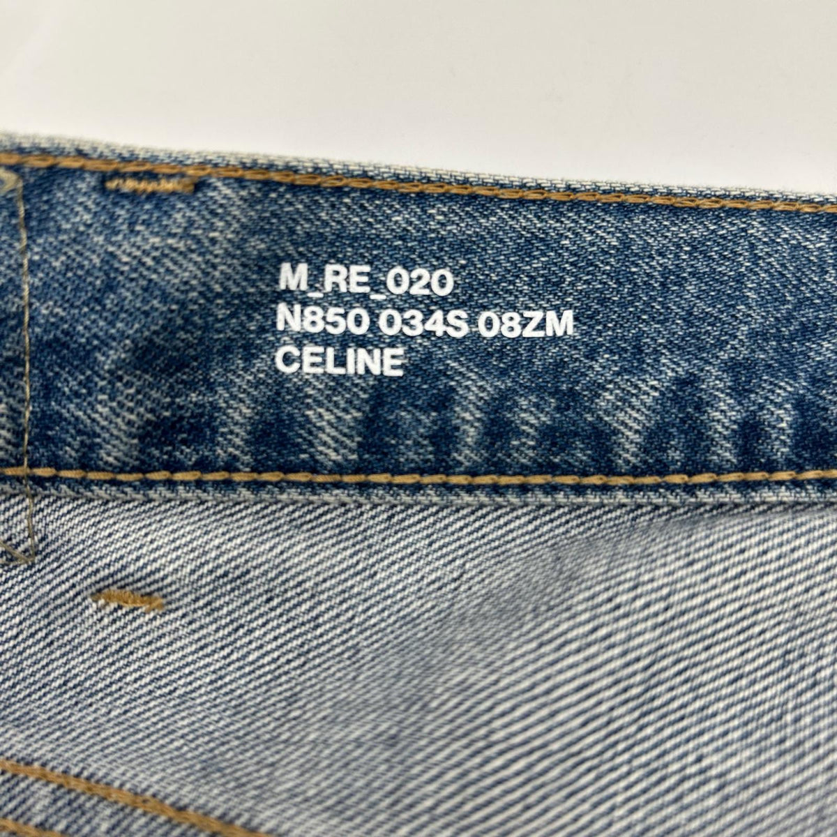 CELINE Wesley Indigo Denim Jeans Size 31