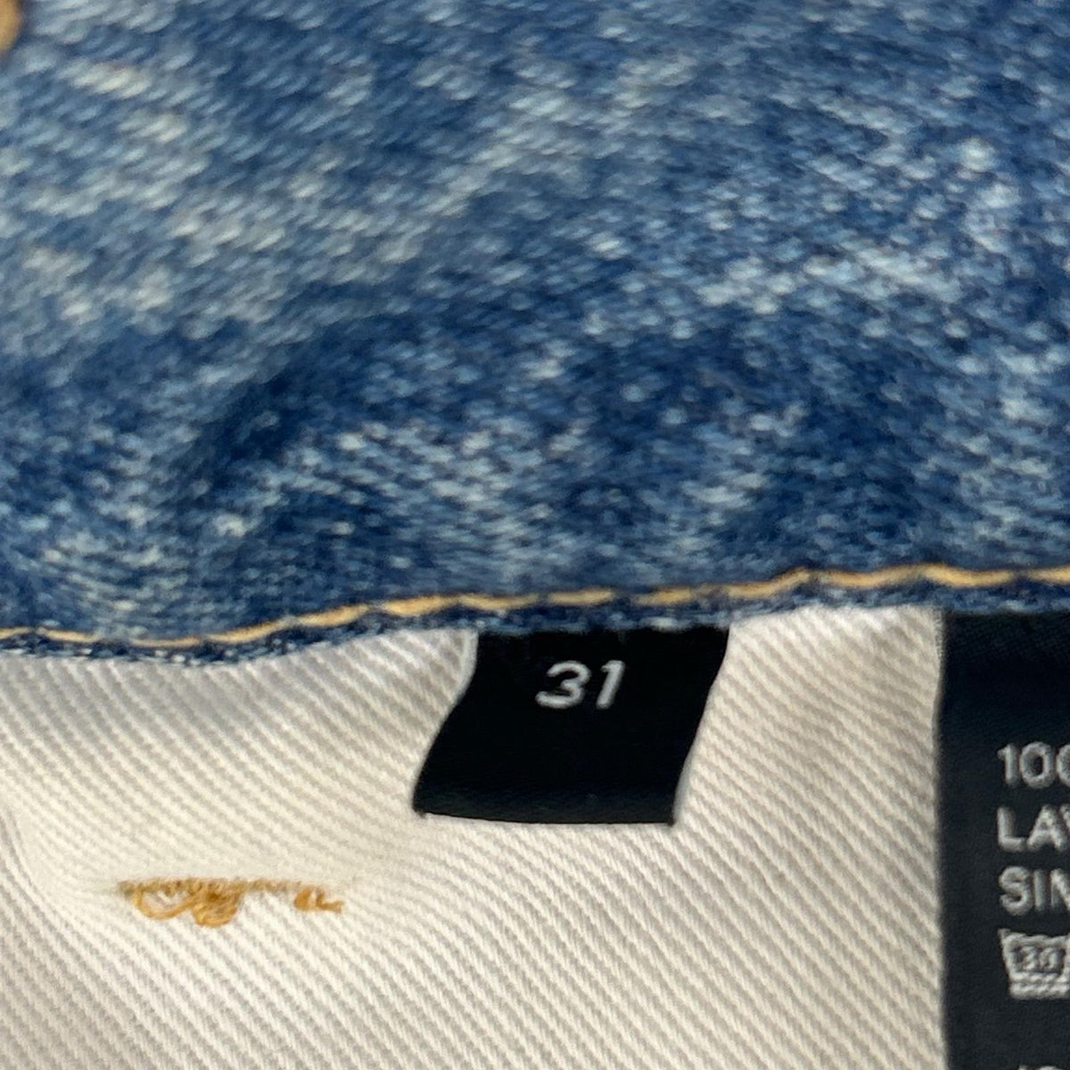 CELINE Wesley Indigo Denim Jeans Size 31