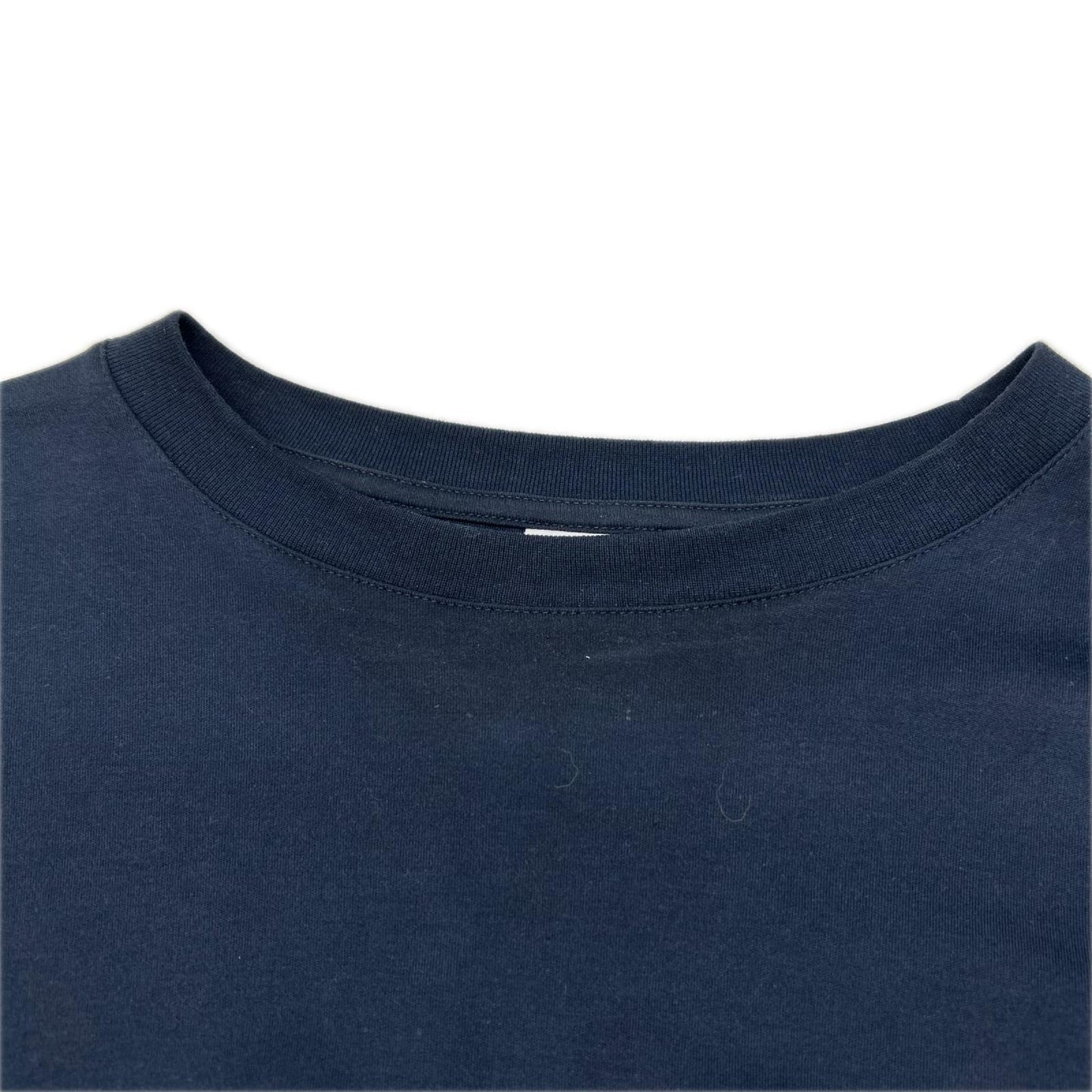 Berluti JRL R26JRL103JAEK Navy Small Logo Long Sleeve T-Shirt Size M