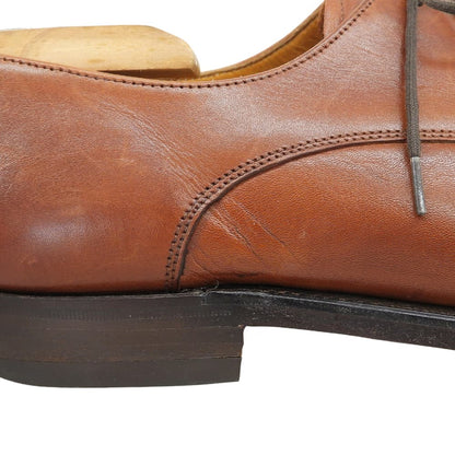 GRENSON U-Tip Brown Leather Shoes Sneakers Size 7F