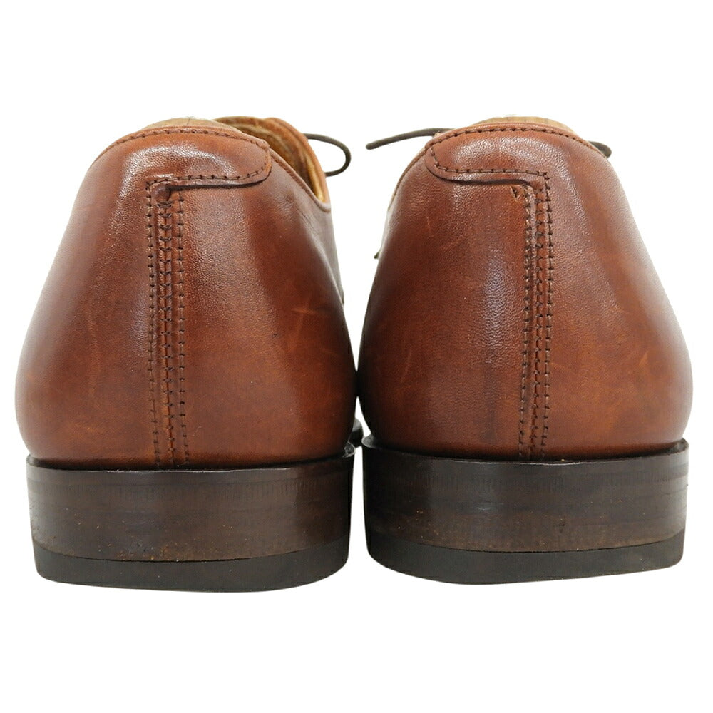 GRENSON U-Tip Brown Leather Shoes Sneakers Size 7F