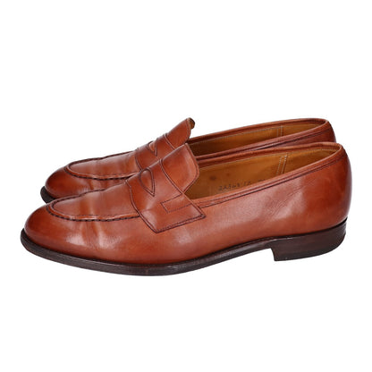 GRENSON Leather Penny Loafers Brown Size 7C