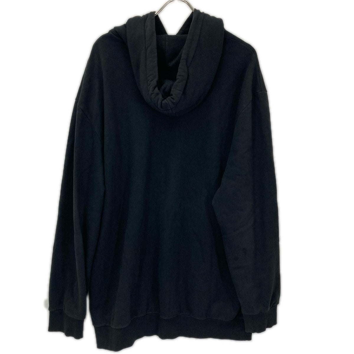 CELINE Studded Artist Print Loose Hoodie Black Size S