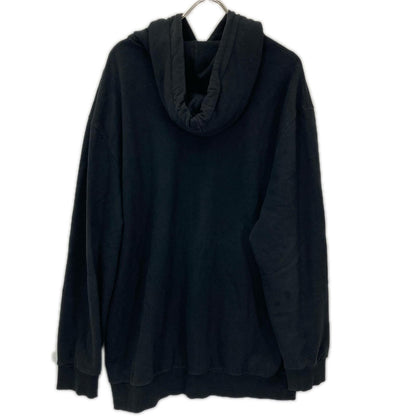 CELINE Studded Artist Print Loose Hoodie Black Size S