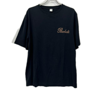 Berluti JRS Logo Embroidered Black Cotton T-Shirt Size L