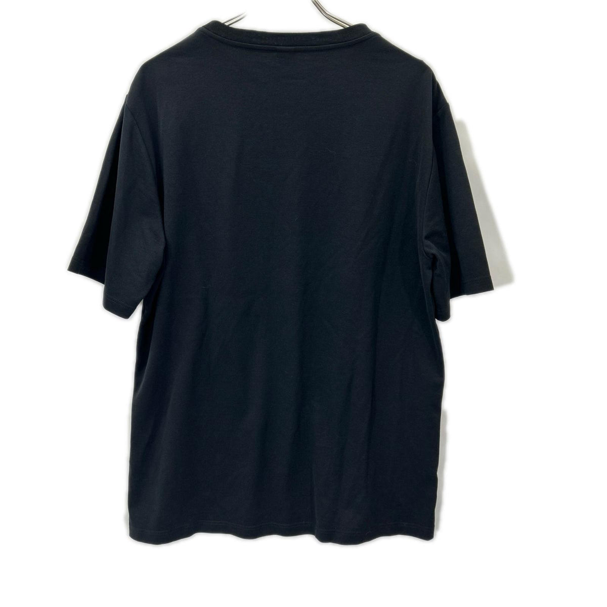 Berluti JRS Logo Embroidered Black Cotton T-Shirt Size L
