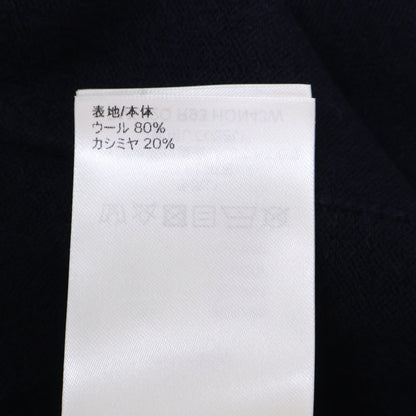 LOUIS VUITTON Monogram Wool Cashmere Cardigan Blue Size S