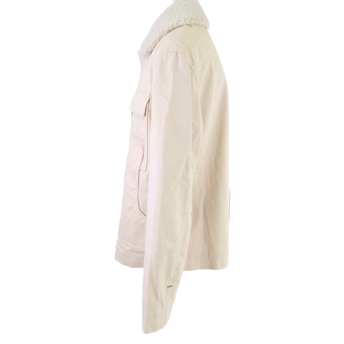 Louis Vuitton 23' Monogram Workwear Jacket Ivory Size 46