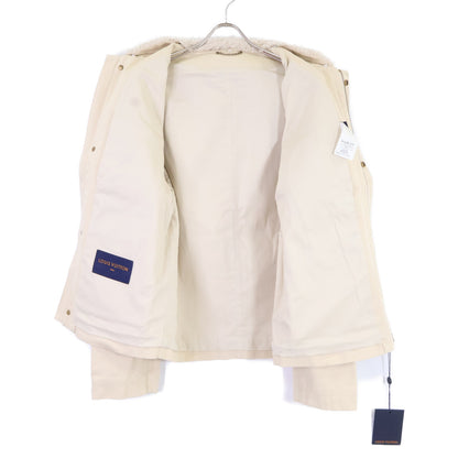 Louis Vuitton 23' Monogram Workwear Jacket Ivory Size 46