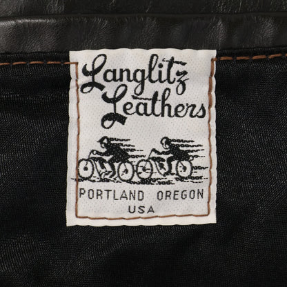 Langlitz Leathers Custom Timberline Leather Jacket