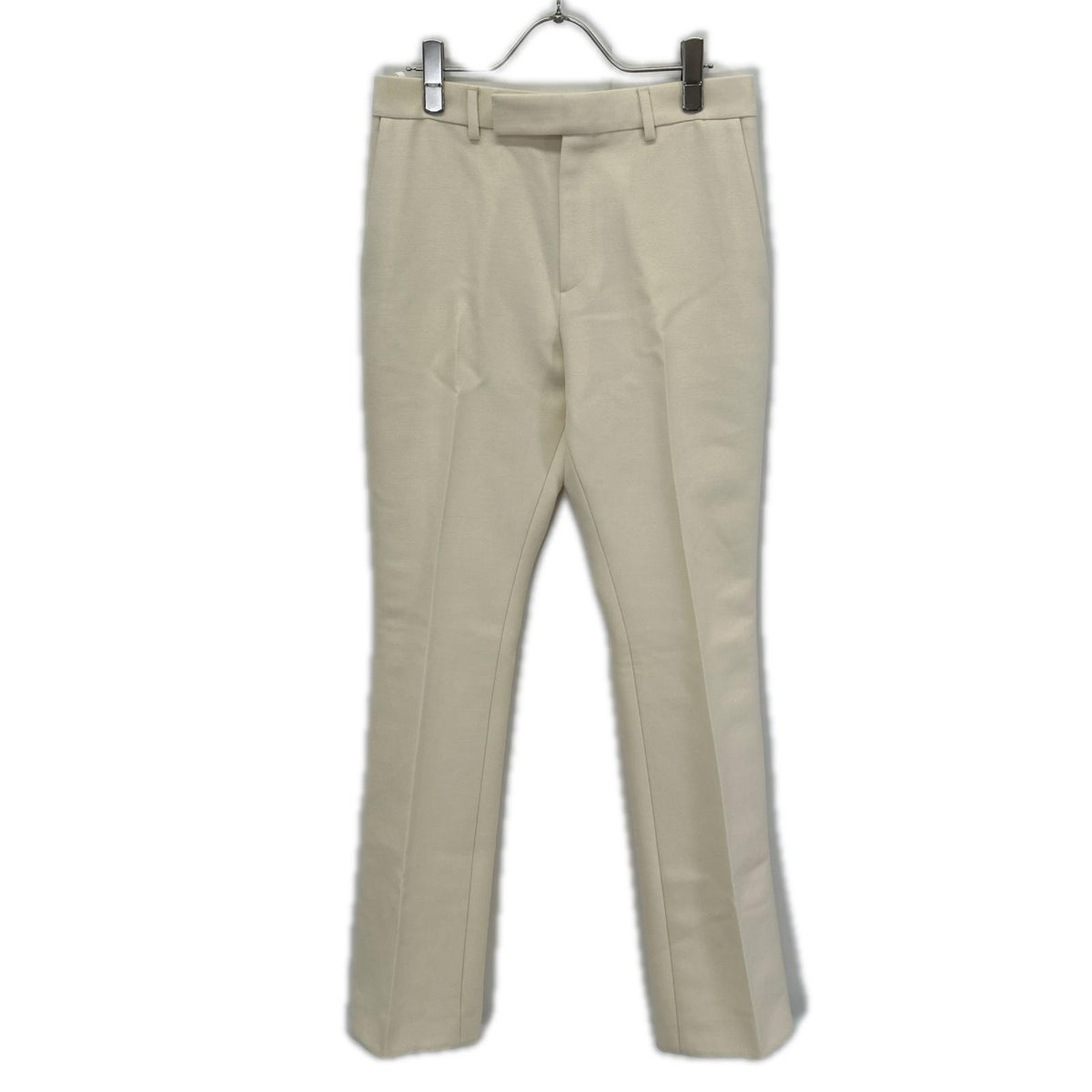 CELINE 23SS Mohair Blend Slacks Ivory Size 44