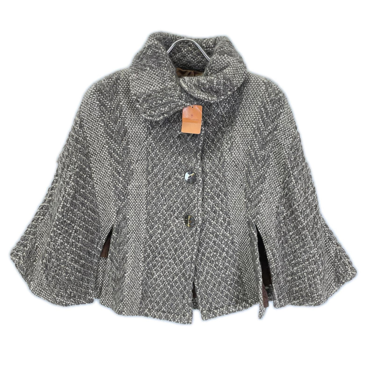 John branigan Brown Dolores Poncho Jacket