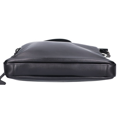 VALENTINO VLogo Rockstud Lambskin Shoulder Bag Black