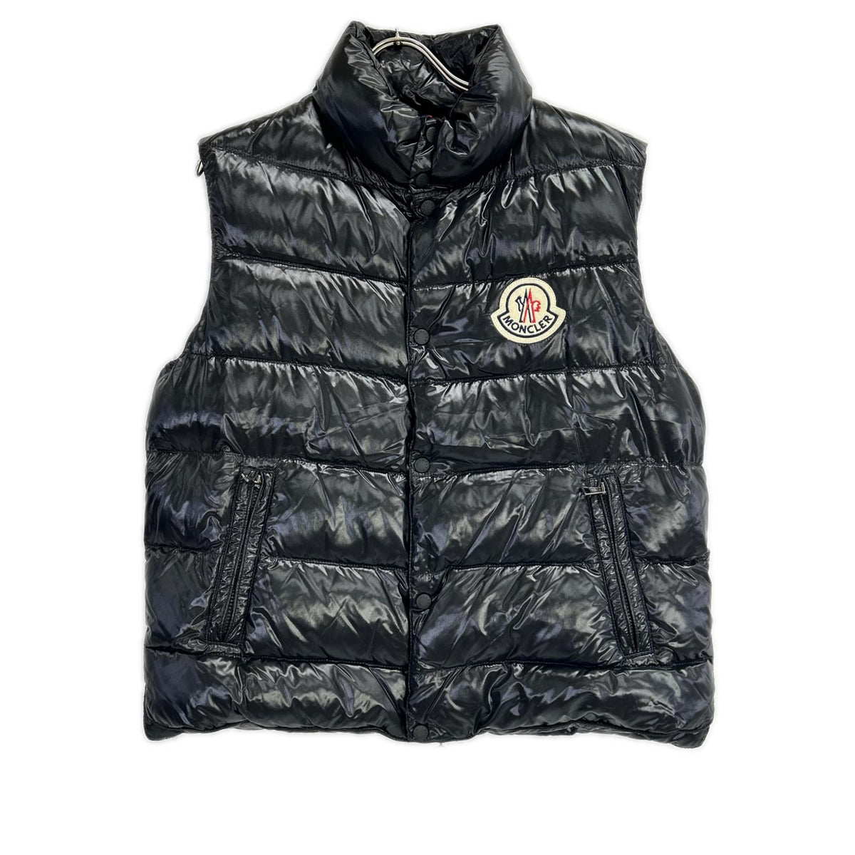 MONCLER TIBET Down Vest Black Size 5