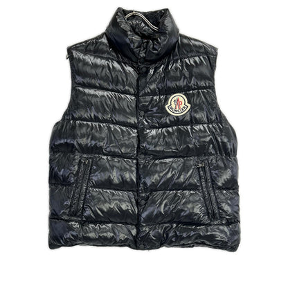 MONCLER TIBET Down Vest Black Size 5