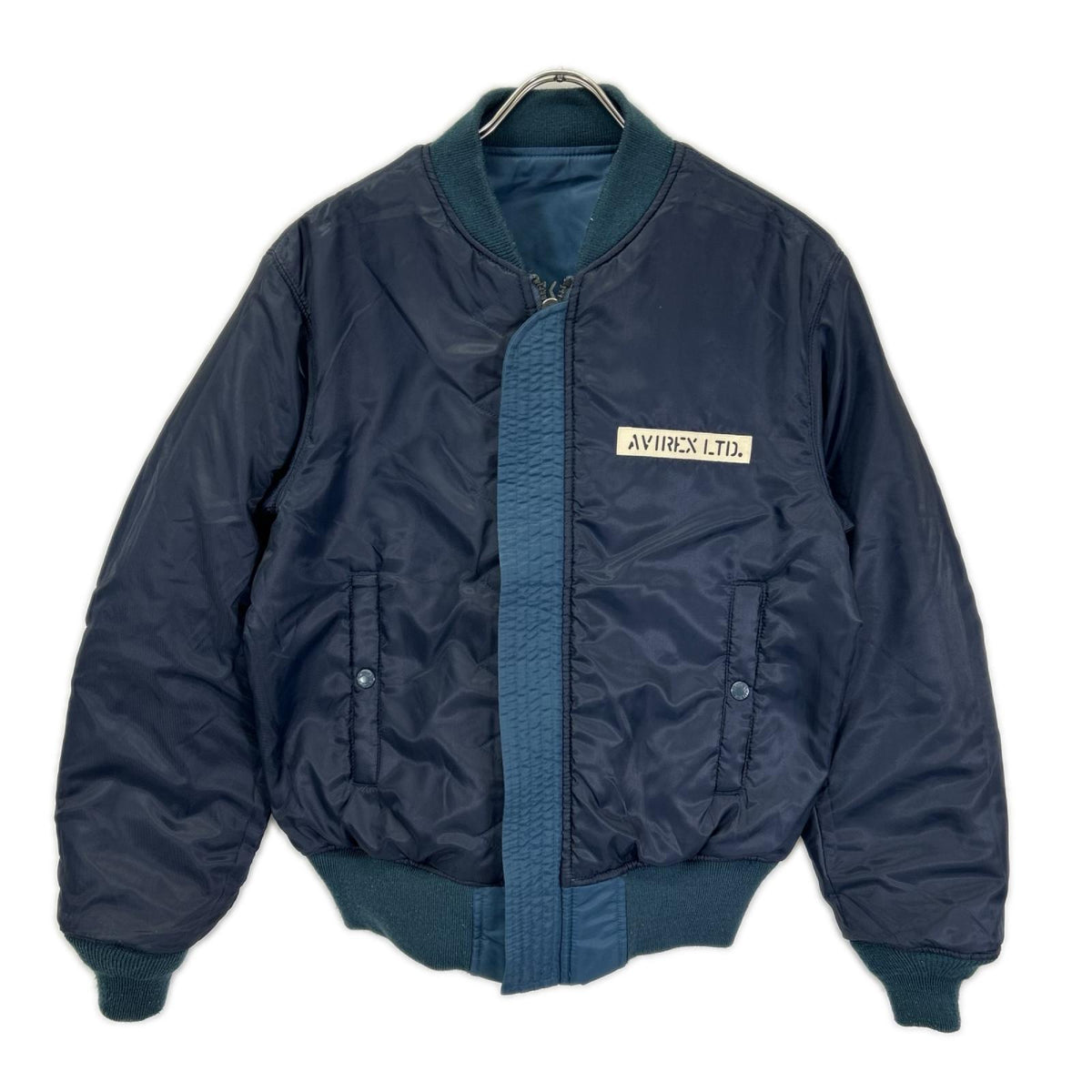 AVIREX Blue MA-1 Flight Jacket Size M