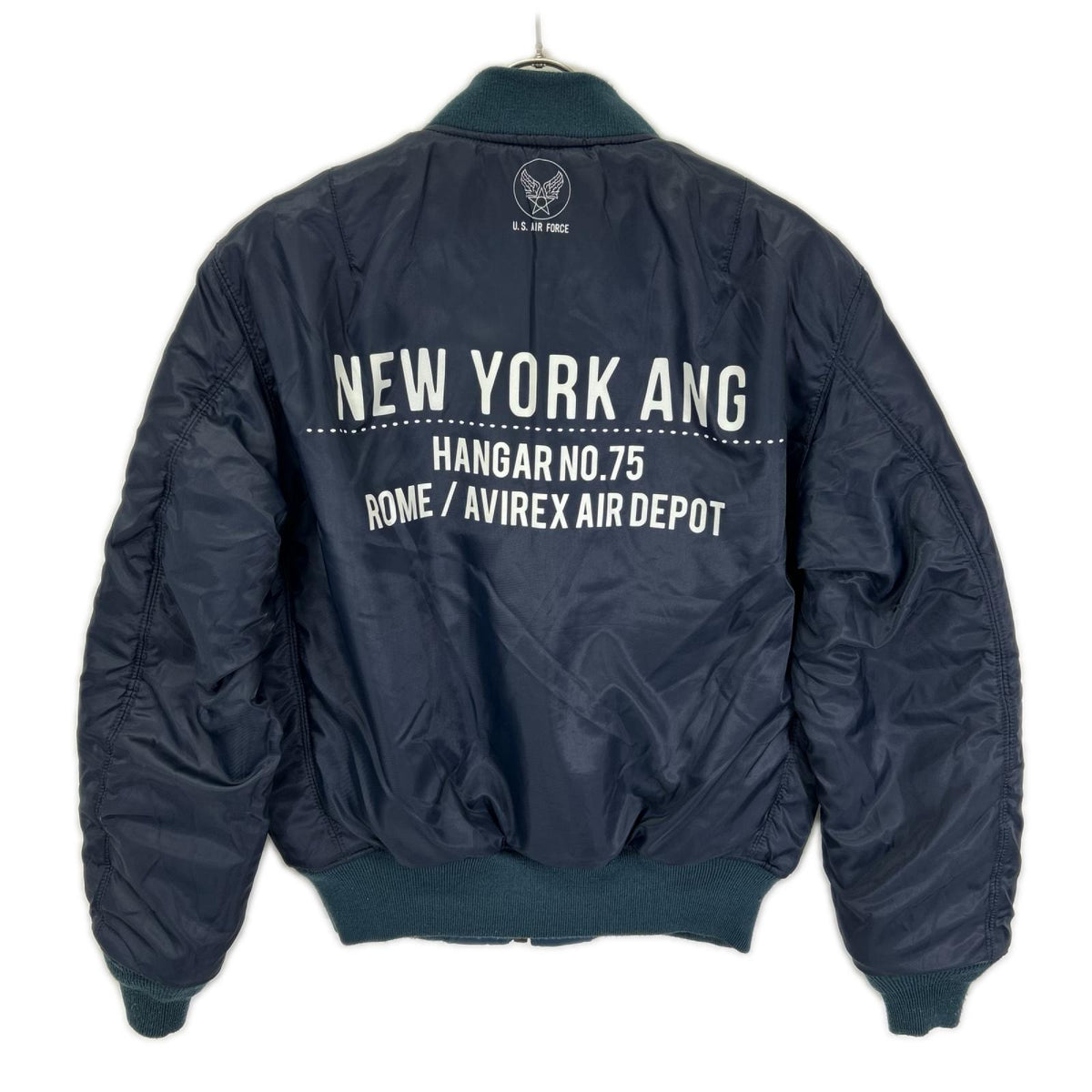 AVIREX Blue MA-1 Flight Jacket Size M